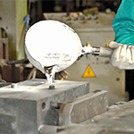 Gravity die casting