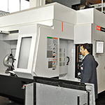 Five axes CNC machine